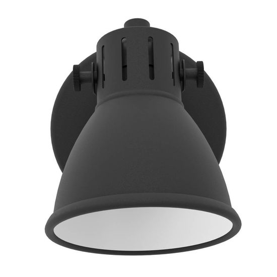 Eglo 98397 SERAS 2 LED GU10 Wandleuchte 1x3W Ø100mm Schwarz