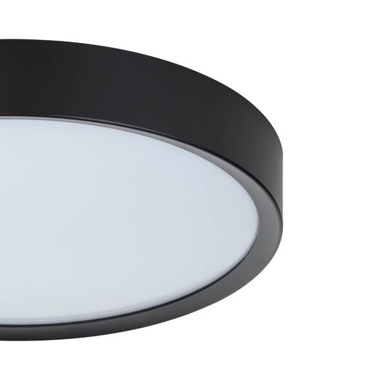 Eglo 98603 MUSURITA LED Deckenleuchte 14,6W Ø340mm Schwarz Weiss warmweiss