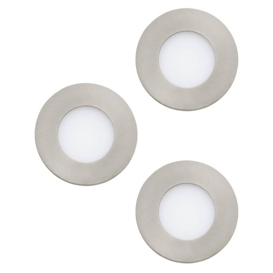 Eglo 98634 FUEVA 1 LED 3-fach Außen-Spotleuchte 3x2,8W Ø85mm Weiss warmweiss IP44