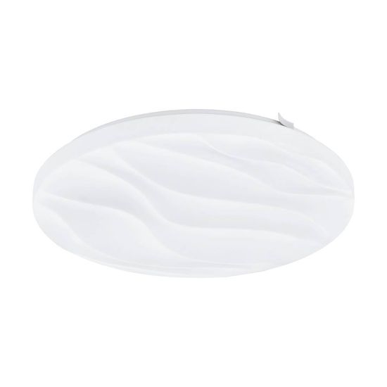 Eglo 99343 BENARIBA LED Deckenleuchte 14,6W Ø330mm Weiss warmweiss