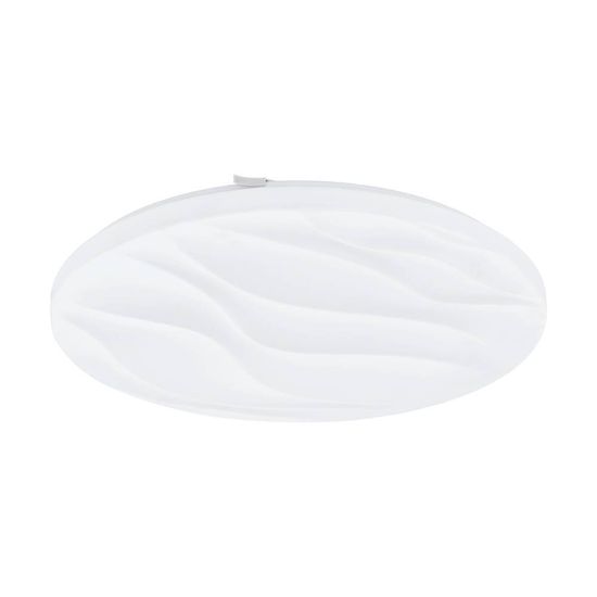 Eglo 99344 BENARIBA LED Deckenleuchte 22W Ø440mm Weiss warmweiss