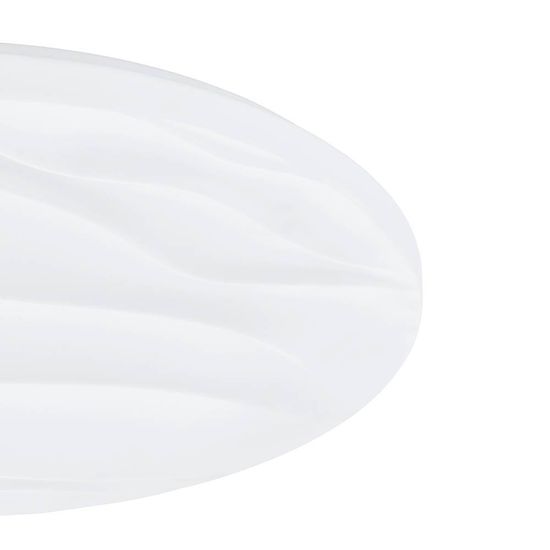 Eglo 99344 BENARIBA LED Deckenleuchte 22W Ø440mm Weiss warmweiss