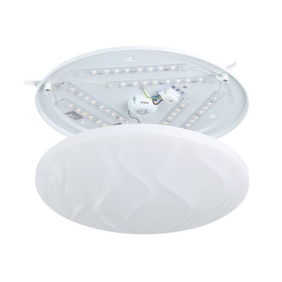 Eglo 99344 BENARIBA LED Deckenleuchte 22W Ø440mm Weiss warmweiss