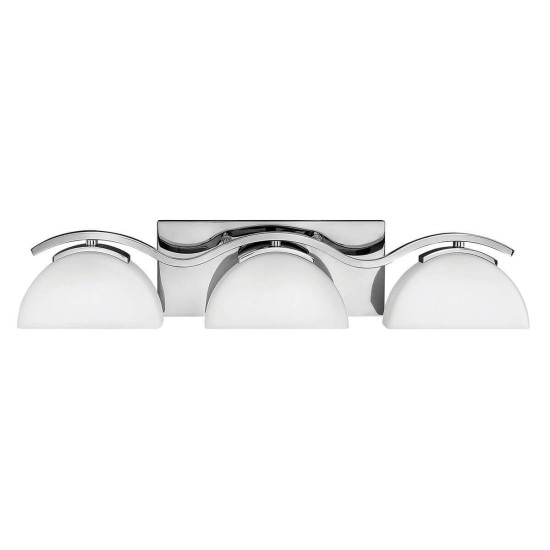 Elstead Verve LED Wandleuchte G9 3-fach Poliertes Chrom IP44