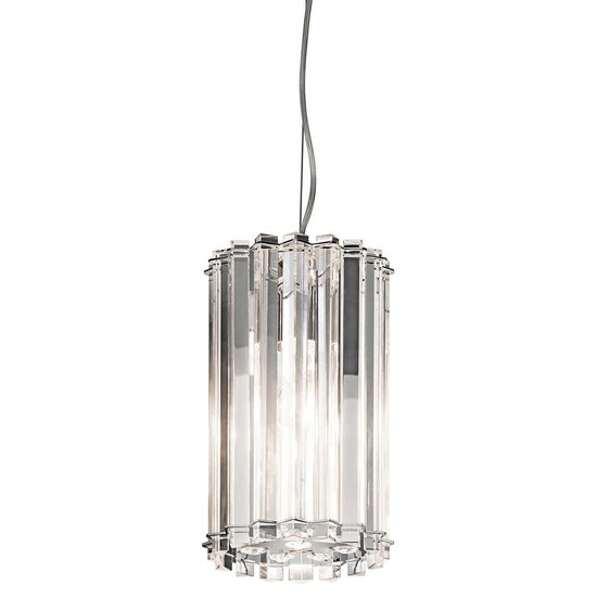 Elstead Crystal Skye LED Hängeleuchte G9 2-fach Chrom