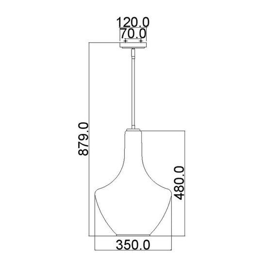 Elstead Everly Hängeleuchte E27 51cm Chrom