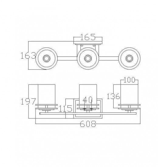 Elstead Hendrik LED Wandleuchte G9 3-fach Poliertes Chrom IP44