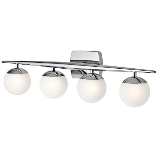 Elstead Jasper LED Wandleuchte G9 4-fach Poliertes Chrom IP44