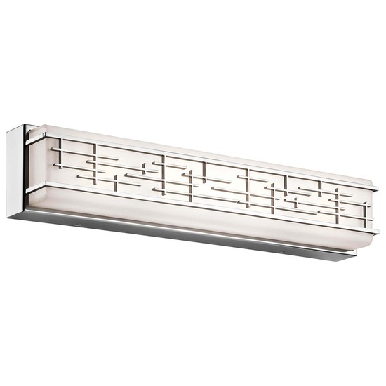 Elstead Zolon LED Wandleuchte 4-fach Chrom IP44