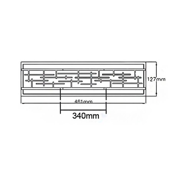 Elstead Zolon LED Wandleuchte 3-fach Chrom IP44