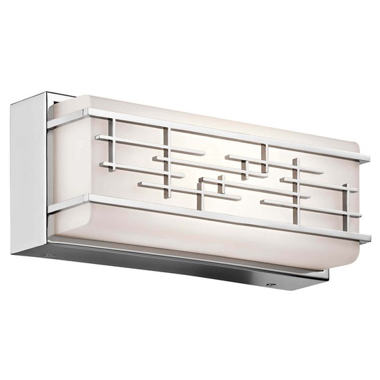 Elstead Zolon LED Wandleuchte 2-fach Chrom IP44