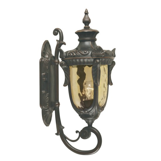 Elstead Philadelphia Außen-Wandleuchte E27 53cm Alte Bronze IP44