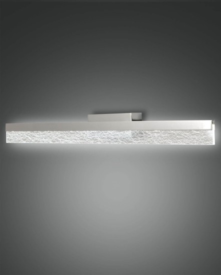 Fabas Luce LED Bad-Wand/Spiegelleuchte Sinis 66x77mm 15W Warmweiß IP44 verchromt