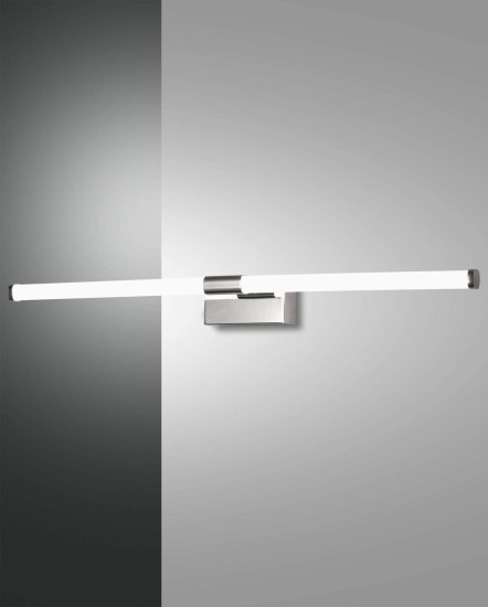 Fabas Luce LED Bad-Wand/Spiegelleuchte Ago 55x88mm 14W Warmweiß IP44 verchromt