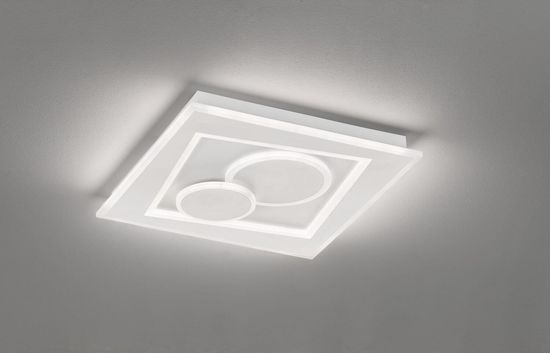 Fischer & Honsel Ratio LED Deckenleuchte 44W Tunable white steuerbar dimmbar Acrylglas weiß 20985