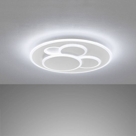 Fischer & Honsel Dots LED Deckenleuchte 27,4W Tunable white steuerbar dimmbar Acrylglas weiß 21289