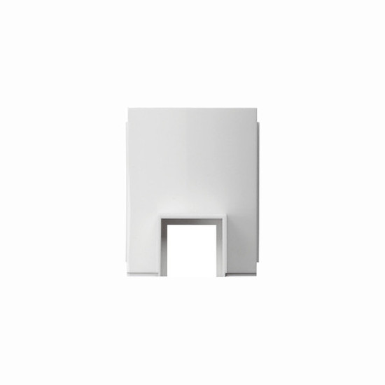 Gira 0008053 Adapter Leitungseinführung Kanal 15 x 15 mm Gira Studio Reinweiß