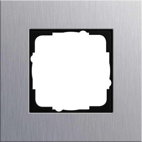 Gira 021117 Abdeckrahmen 1-fach Gira Esprit Aluminium