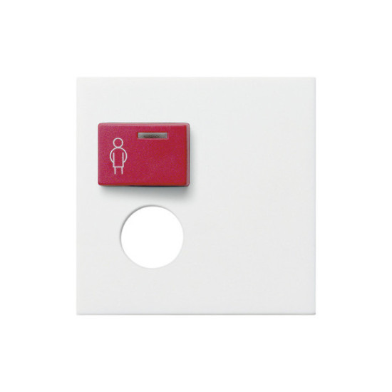 Gira 022703 Abdeckung Ackermann 73073 E / E3 / 73075 A System 55 Reinweiß