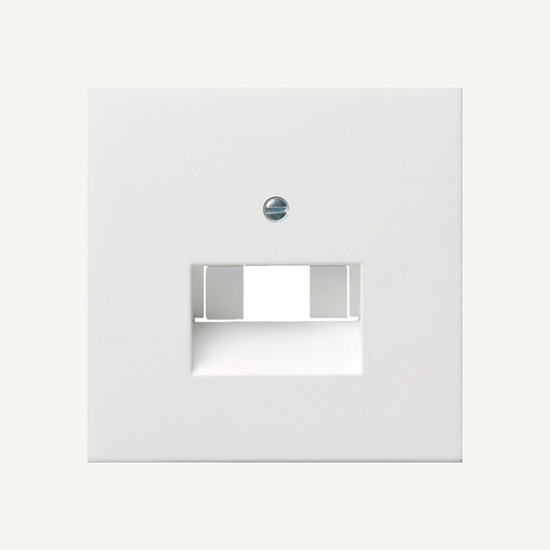Gira 0270112 Abdeckung UAE/IAE + Netzwerk Flächenschalter Reinweiß