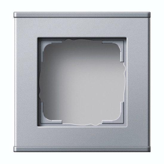 Gira 136126 Profil 1-fach senkrecht + waagerecht Profil 55 Aluminium