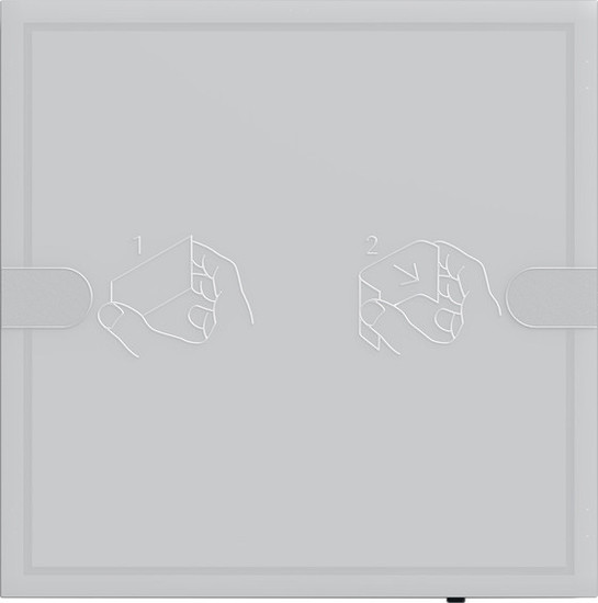 Gira 5001028 Tastsensensor 4.95 Komfort 1-fach OneKNX Anthrazit