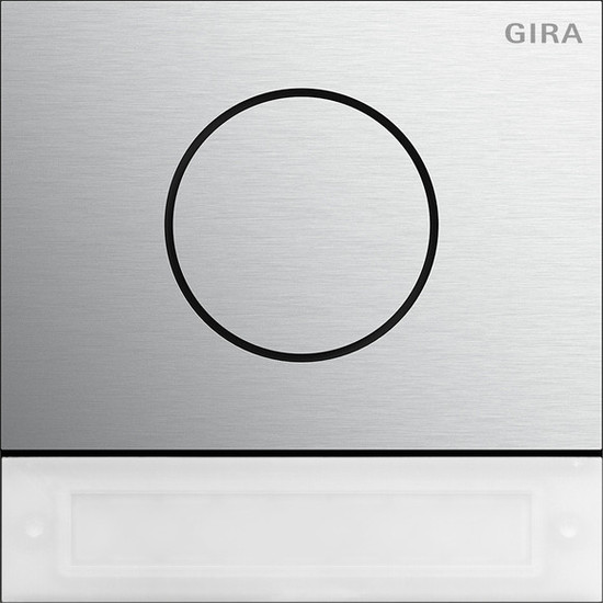 Gira 5569926 Türstationsmod. IBN-Taste System 106 Aluminium