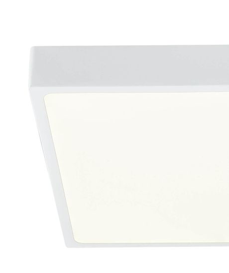 Globo Alena LED Deckenleuchte 28W Neutralweiß Weiß, Aluminium Druckguss 2,6cm 12365-30