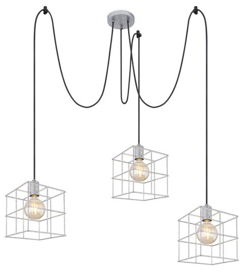 Globo Merril E27 Hängeleuchte 3-fach Metall 300cm 15530Z-3H1