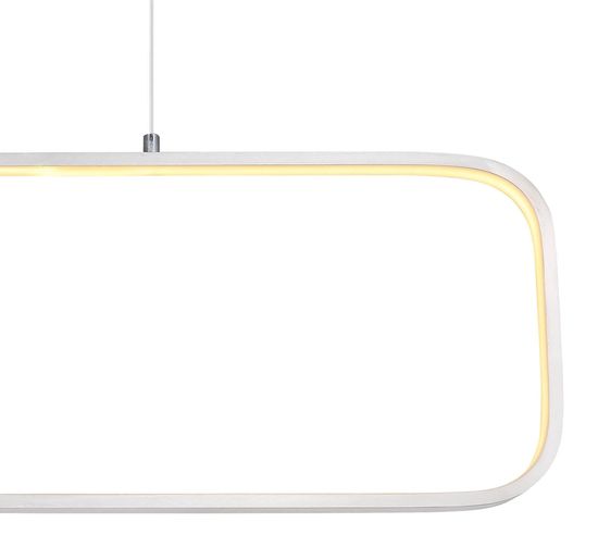 Globo Silla LED Hängeleuchte 24W Warmweiß Nickel Matt, Metall 120cm 67262H