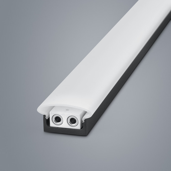 Helestra VIGO LED Deckenleuchte 18W dimmbar Warmweiss Mattschwarz Made in Germany 15/1601.22