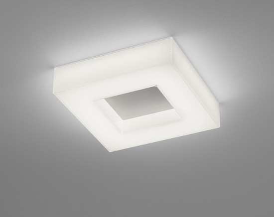 Helestra COSI LED Wandleuchte,Deckenleuchte 22W IP30 90Ra Warmweiss Mattnickel 15/2105.06