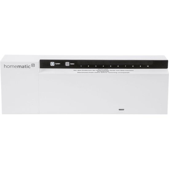 Homematic IP Fußbodenheizungscontroller - 10-fach, 230 V HmIP-FAL230-C10 142981A0