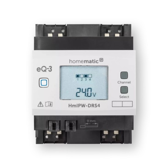 Homematic IP Wired Schaltaktor - 4-fach HmIPW-DRS4 152419A0