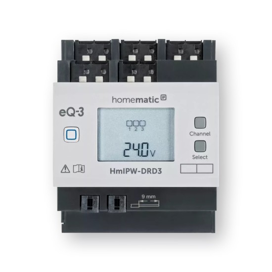 Homematic IP Wired Dimmaktor - 3-fach HmIPW-DRD3 152626A0