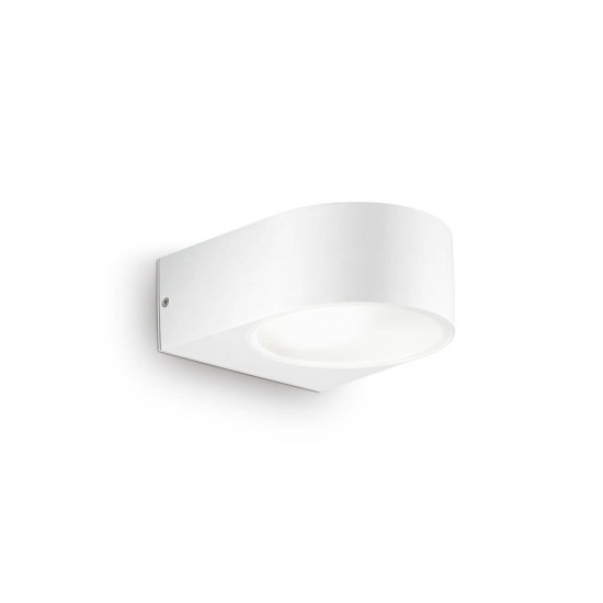 Ideal Lux IKO Wandleuchte E27 dimmbar Weiss IP54 018522