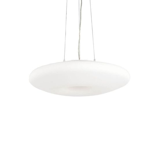 Ideal Lux GLORY Pendelleuchte E27 3-fach ⌀500mm dimmbar Weiss 019734