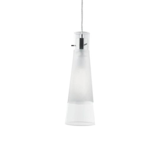 Ideal Lux KUKY Pendelleuchte E27 ⌀110mm dimmbar Klar 023021