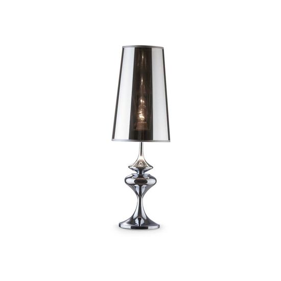 Ideal Lux ALFIERE Tischleuchte E27 ⌀220mm Chrom 032436