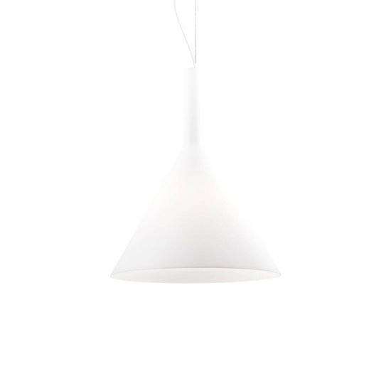 Ideal Lux COCKTAIL Pendelleuchte E27 ⌀350mm dimmbar Weiss 074313