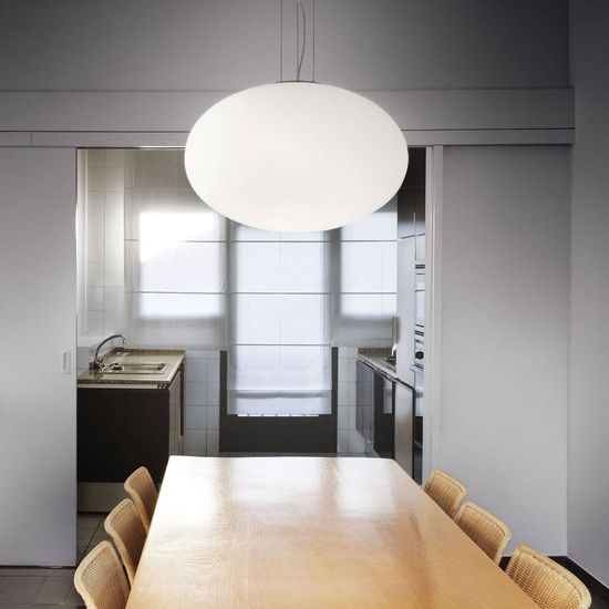 Ideal Lux CANDY Pendelleuchte E27 ⌀500mm dimmbar Weiss 086743