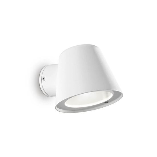 Ideal Lux GAS Wandleuchte GU10 dimmbar Weiss IP43 091518