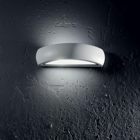 Ideal Lux GIOVE Wandleuchte E27 dimmbar Weiss IP54 092195