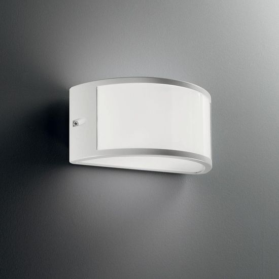 Ideal Lux REX-1 Wandleuchte E27 dimmbar Weiss IP44 092393