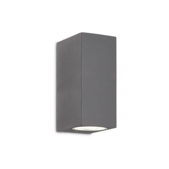 Ideal Lux UP Wandleuchte G9 2-fach dimmbar Anthrazit IP44 115337