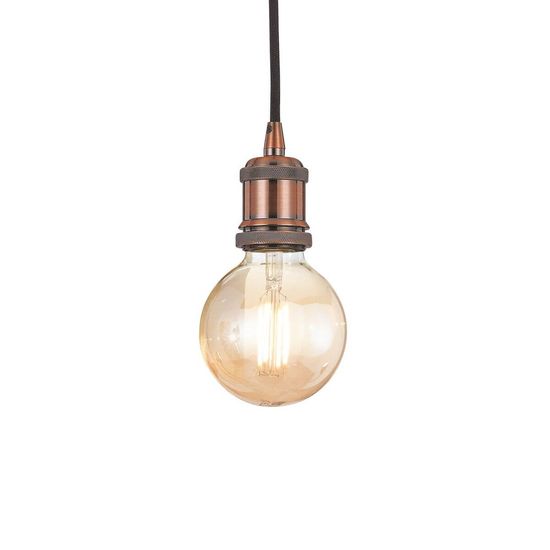 Ideal Lux FRIDA Pendelleuchte E27 ⌀90mm dimmbar Kupfer 122106