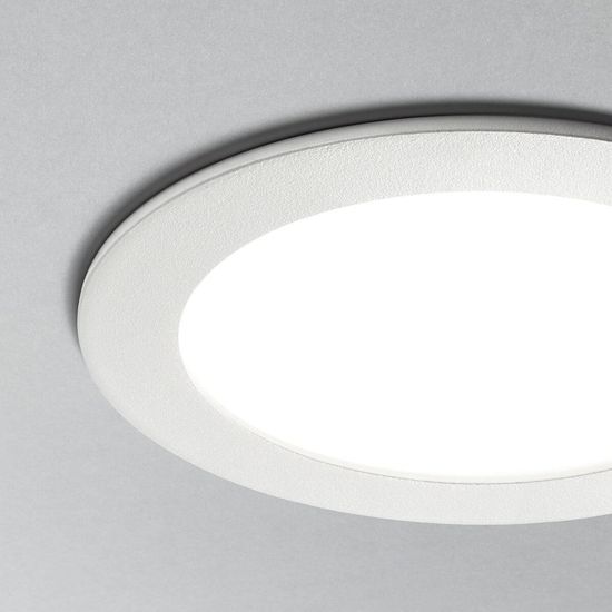 Ideal Lux GROOVE LED Einbauleuchte 20W ⌀168mm Weiss warmweiss 123998