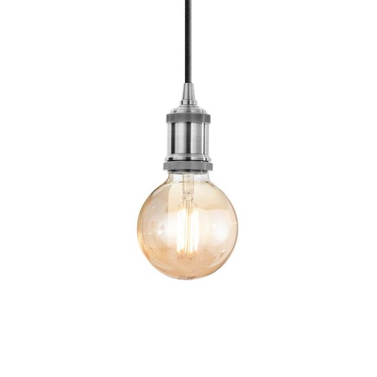 Ideal Lux FRIDA Pendelleuchte E27 ⌀90mm dimmbar Chrom 139432