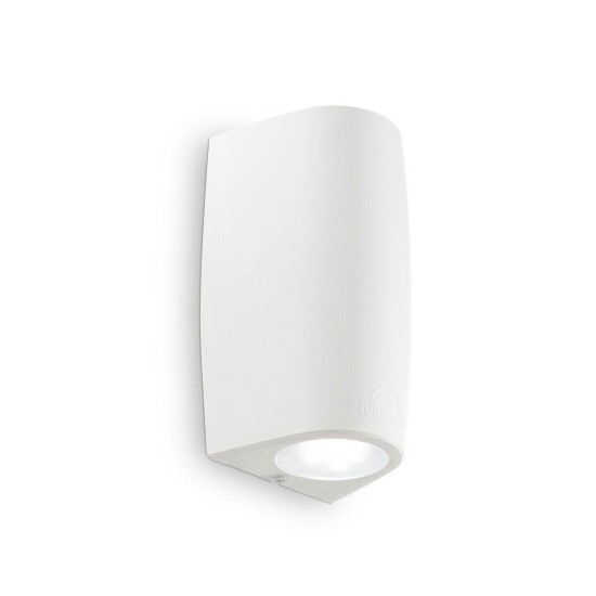 Ideal Lux KEOPE GU10 Wandleuchte 2x dimmbar Weiss IP55 CCT einstellbare Lichtfarbe 147772