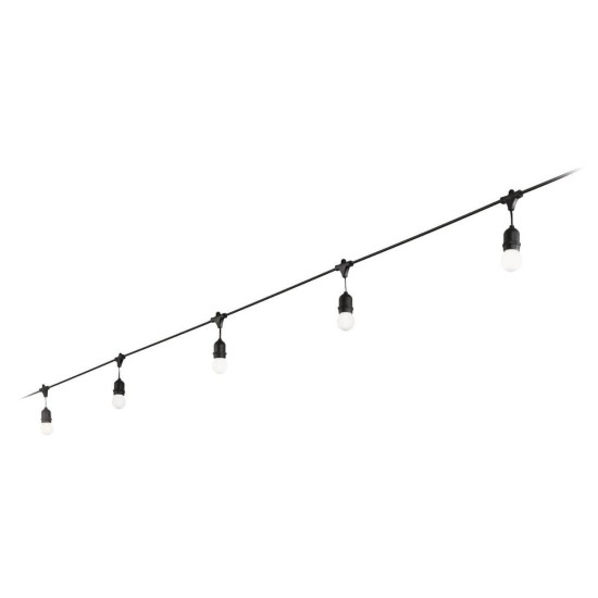 Ideal Lux FIESTA Pendelleuchte E27 5-fach dimmbar Schwarz IP44 159836